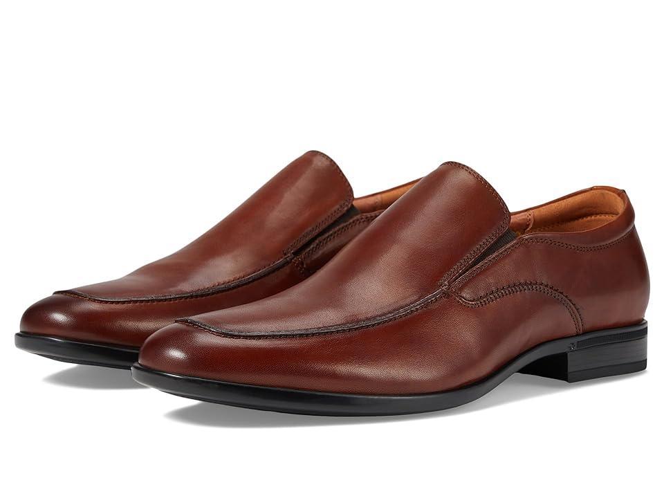 Johnston  Murphy Mens Lewis Leather Bike Toe Venetian Loafers Product Image