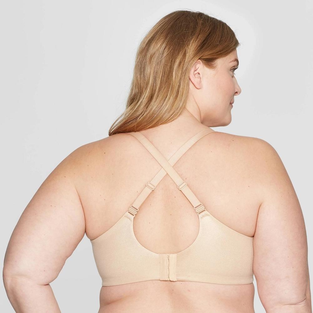 Women's Superstar Lightly Lined T-Shirt Bra - Auden™ Pearl Tan 46G Product Image