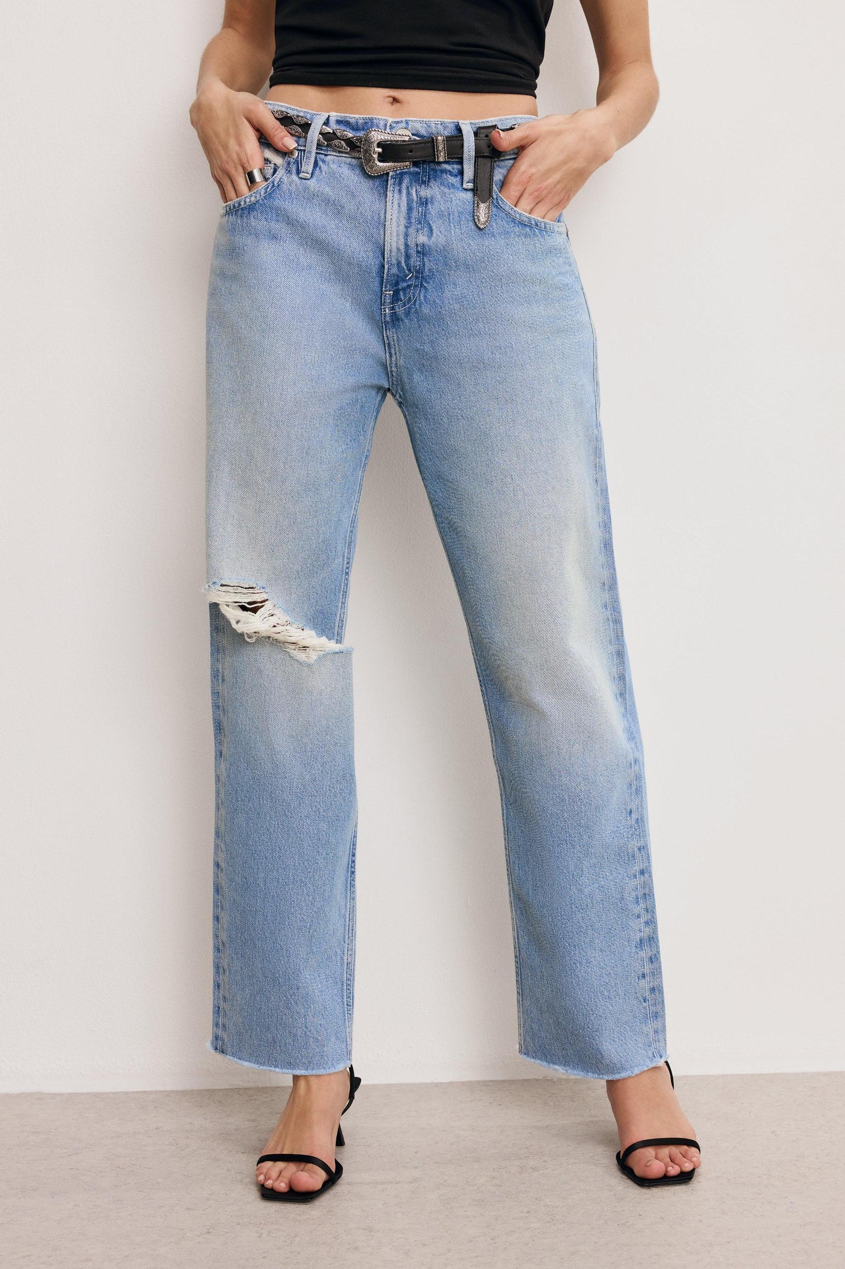 GOOD STANDARD STRAIGHT JEANS | INDIGO887 Product Image