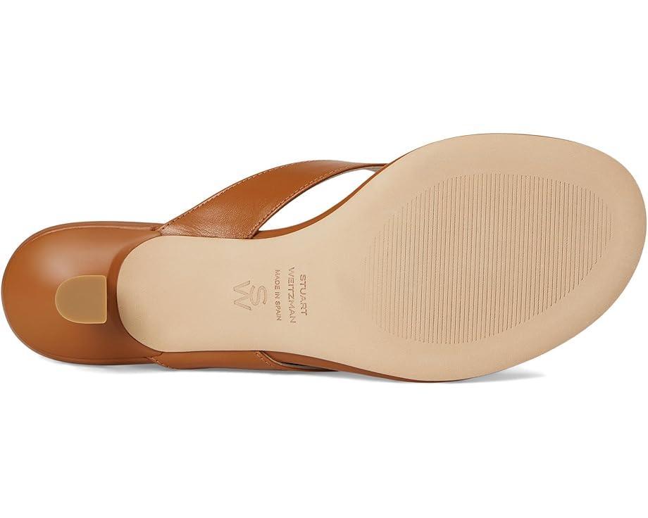 Carolina Metallic Leather Kitten Heel Sandal Product Image