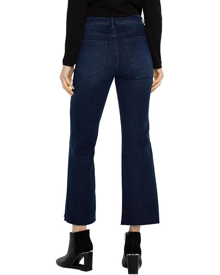 Gia Glider Pull-On Mid-Rise Slim Dual Fx Denim Product Image