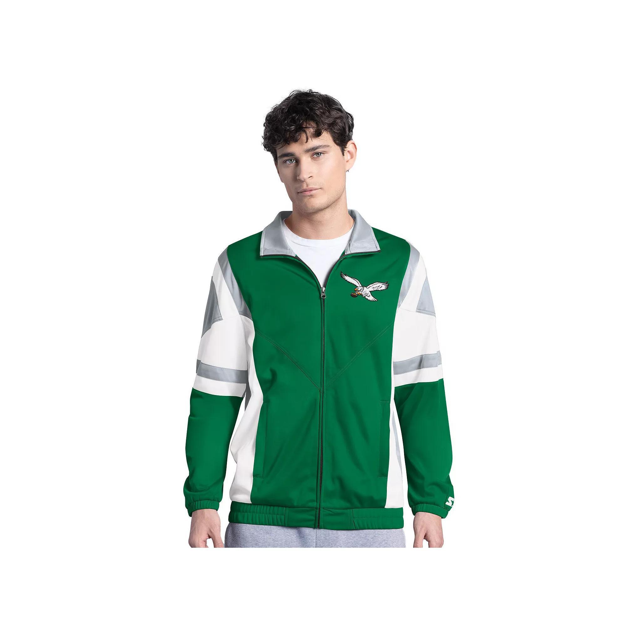 Mens Starter Royal/Gold Seattle Mariners Contender Tricot Full-Zip Track Jacket Product Image