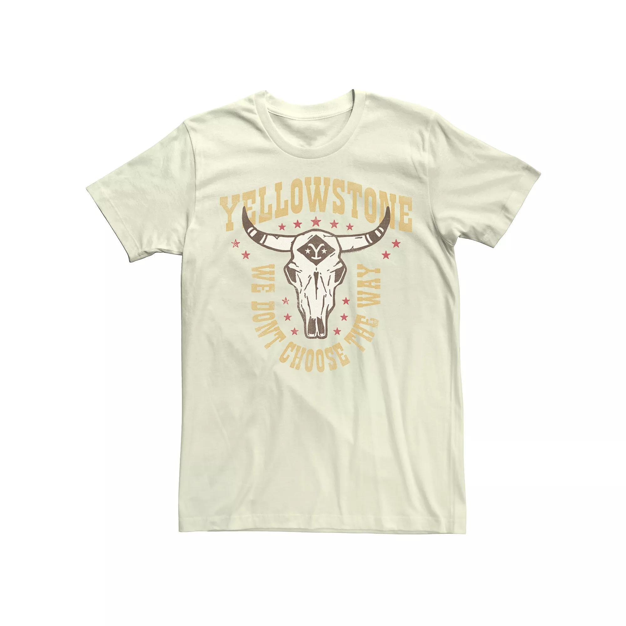 Mens Yellowstone We Dont Choose The Way Tee Product Image