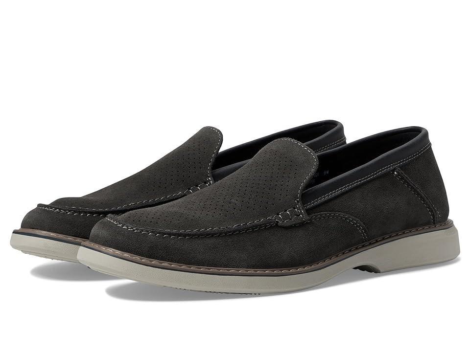 Nunn Bush® Otto EZ Men's Leather Slip-On Shoes, Size: 10, Grey Product Image