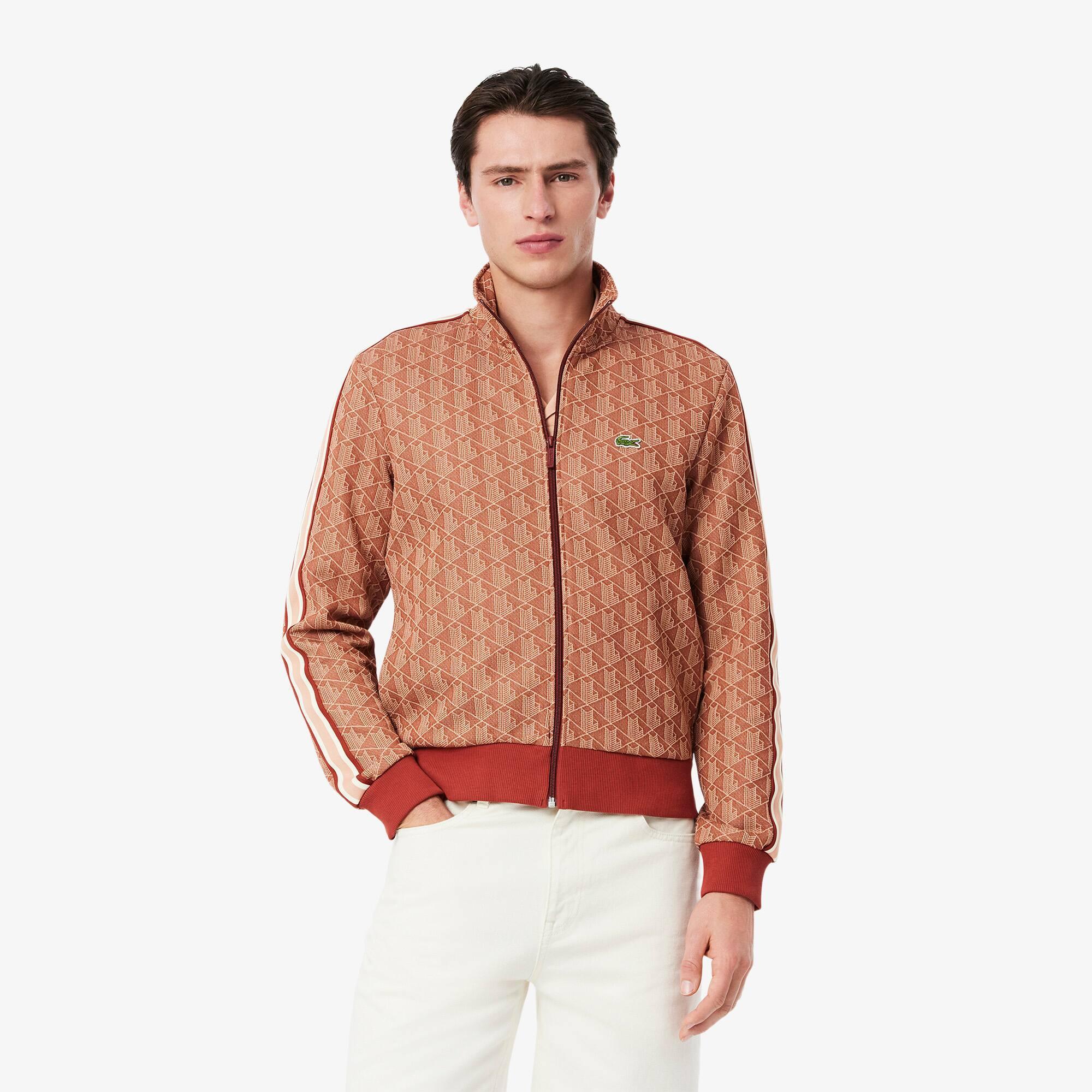 Paris Zip-Up Jacquard Track Jacket Product Image