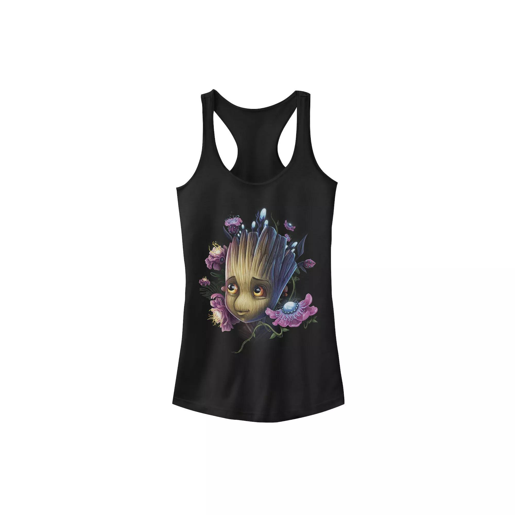 Juniors Marvel Mothers Day Female Thor Mighty Mom Tank Top, Girls Product Image