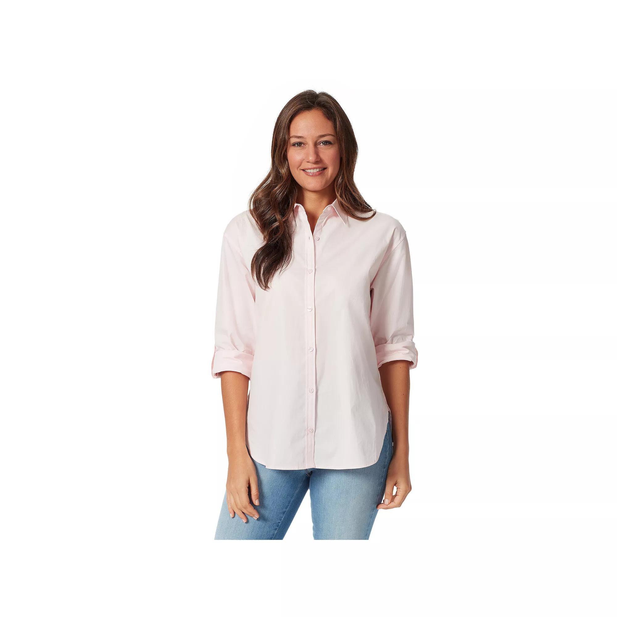 Womens Gloria Vanderbilt Amanda Button Down Shirt Product Image