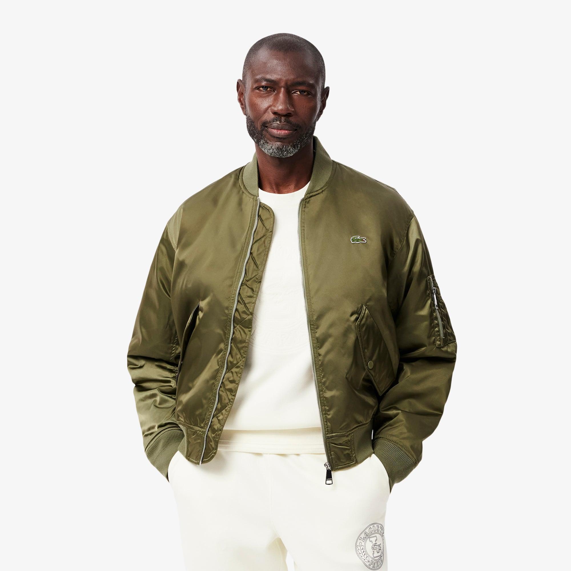 Men's Water-Repellent Bomber Jacket Product Image