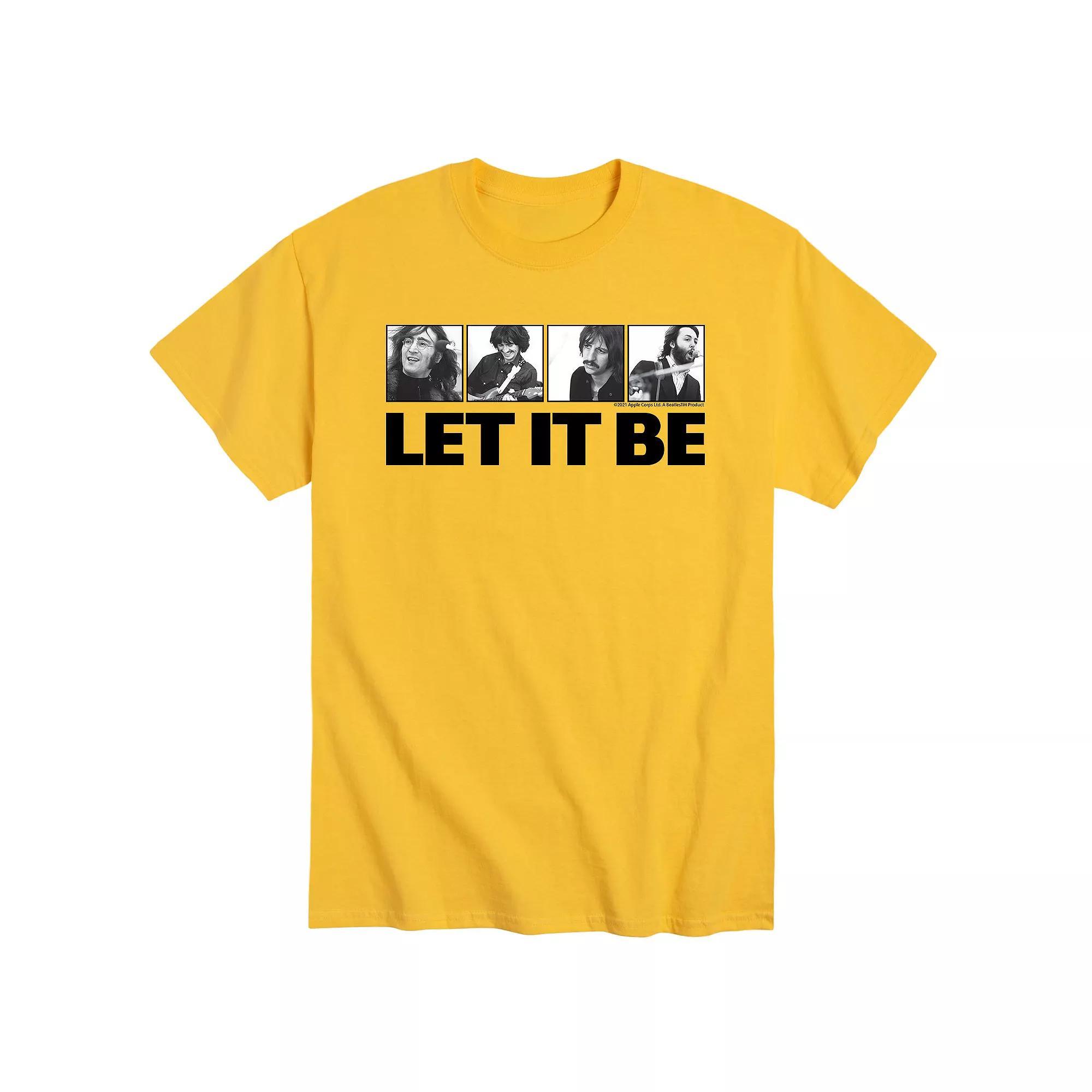 Mens The Beatles Let It Be Tee Product Image