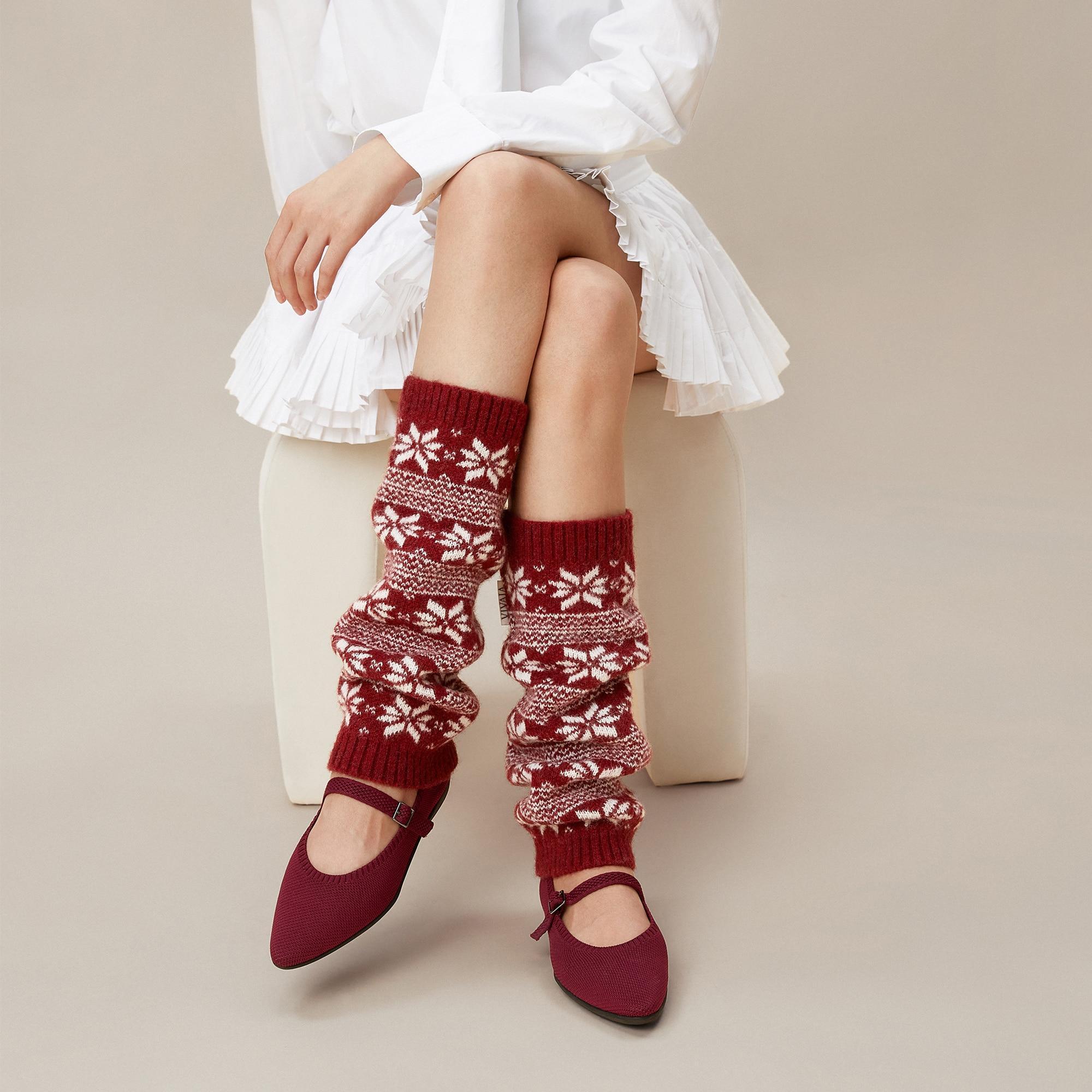 Stylish and Cozy Leg Warmers - The Perfect Companion for Your Shoes Product Image