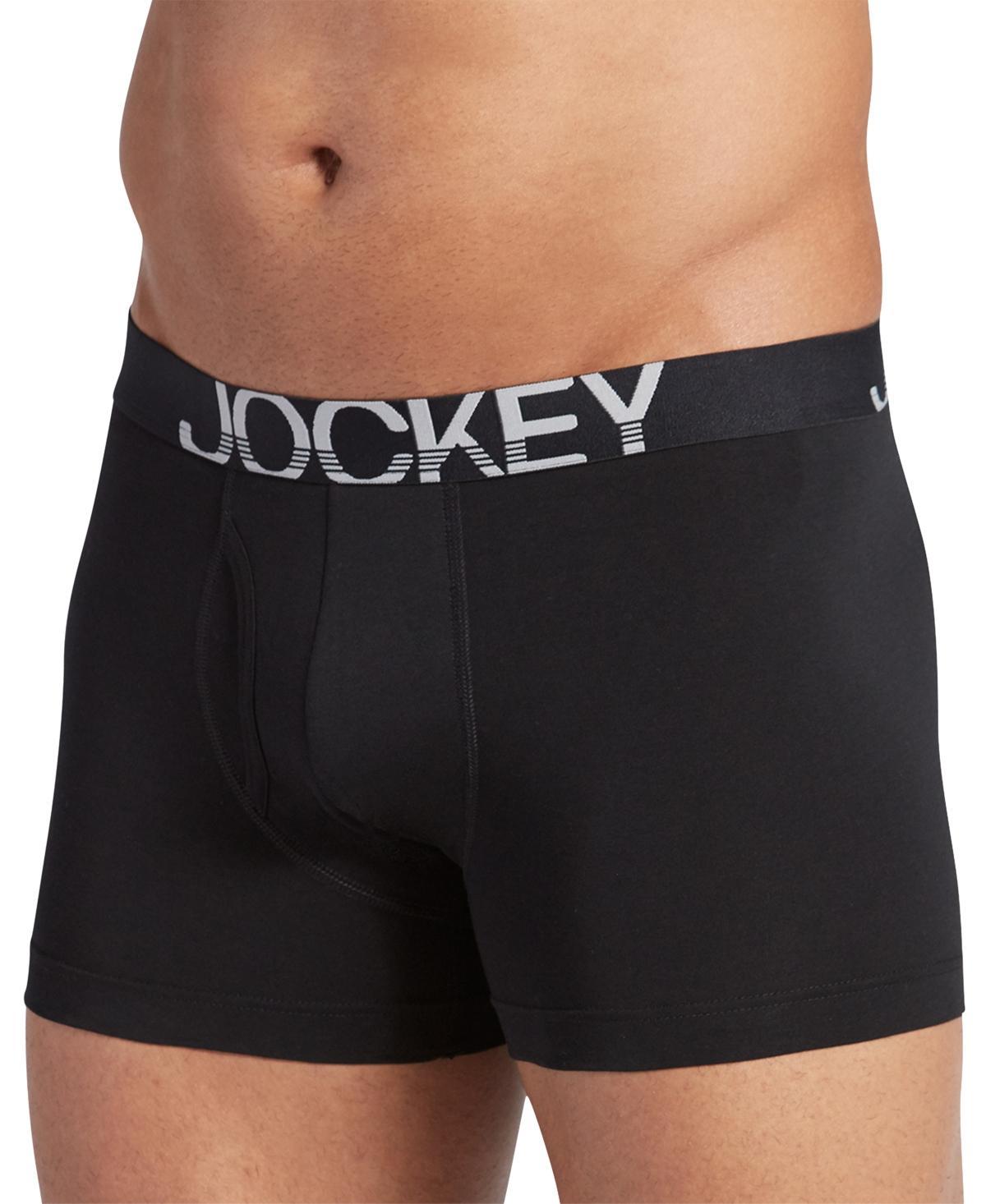 Men's Jockey® ActiveStretch™ 3-Pack 4" Boxer Briefs, Size: Small, Zstripe Team Product Image