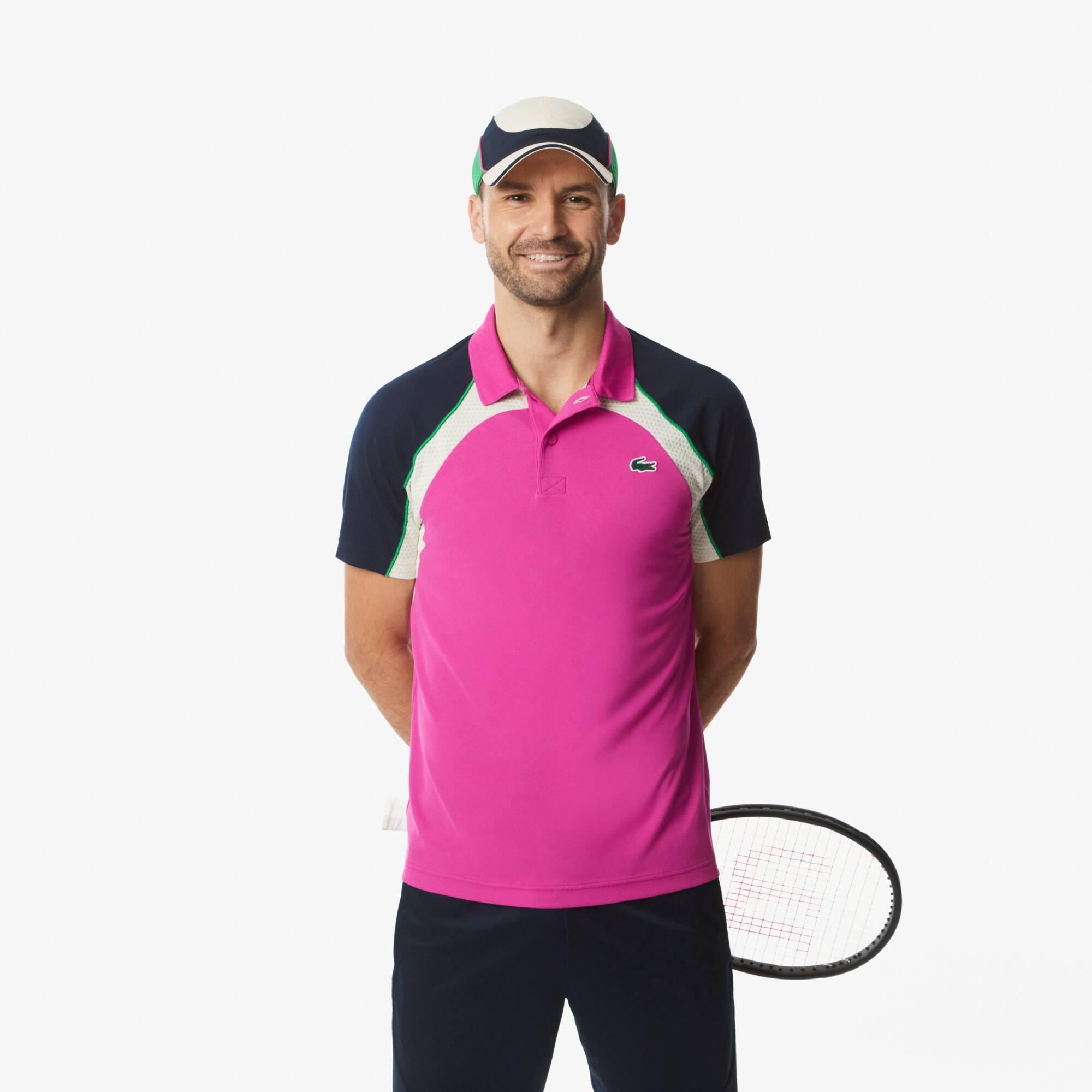 Ultra Dry Colour-Block Tennis Polo Shirt Product Image