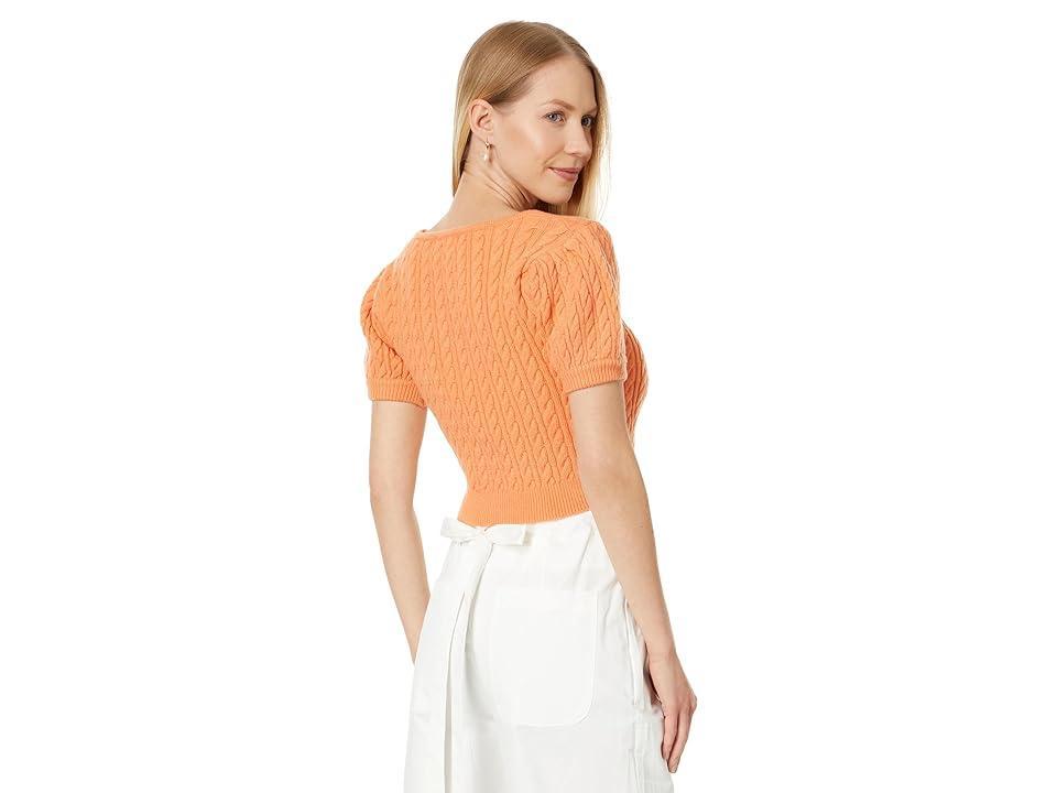 en saison Jodi Top (Peach) Women's Clothing Product Image