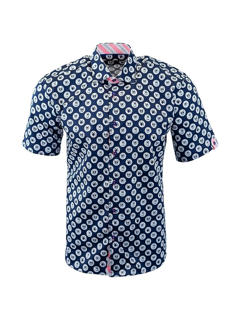 Mens Galileo Dog Dot Sport Shirt Product Image