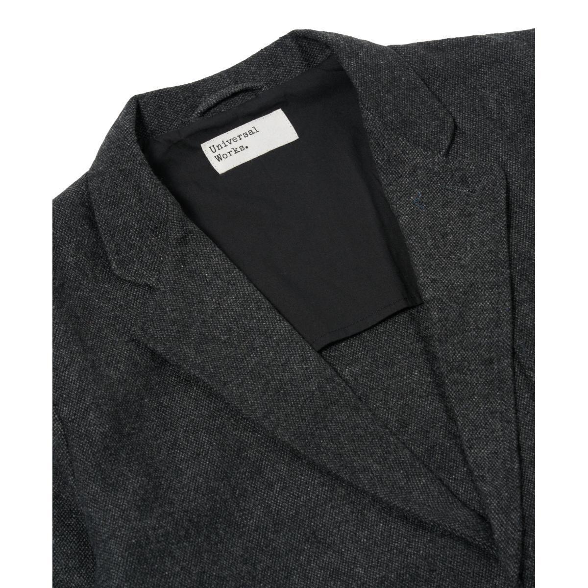 Two Button Jacket Grey Anders Upcylced Wool Product Image