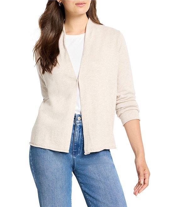 NIC + ZOE Hooked Up Knit V-Neck Long Sleeve Cardigan Product Image