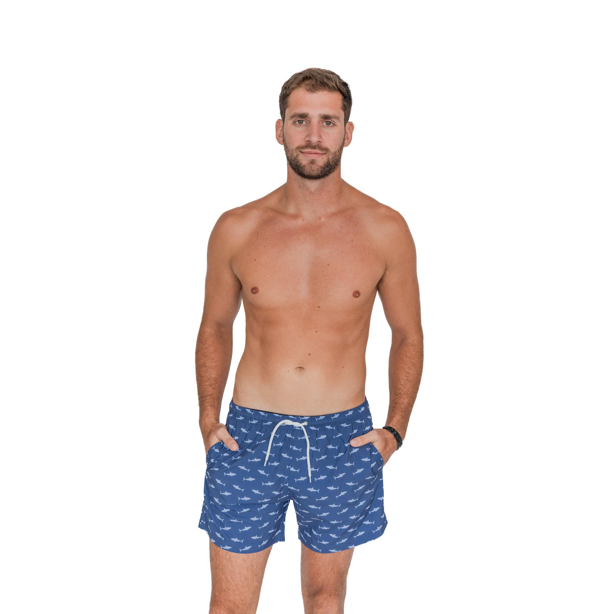Bermies Shark Attack Swim Trunks Product Image