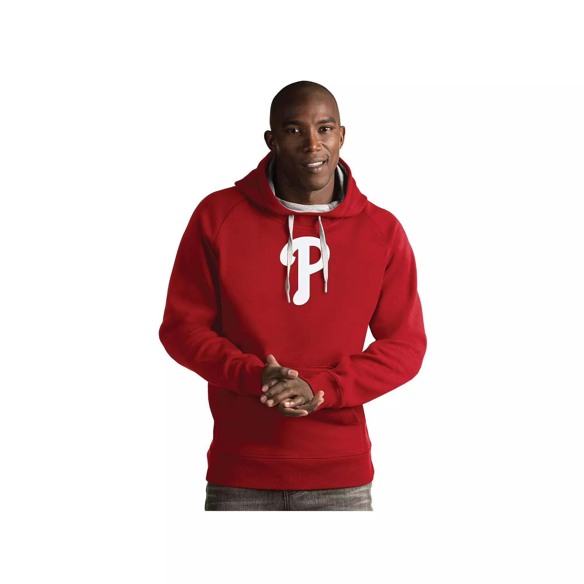 Mens Antigua Philadelphia Phillies Victory Hoodie Product Image