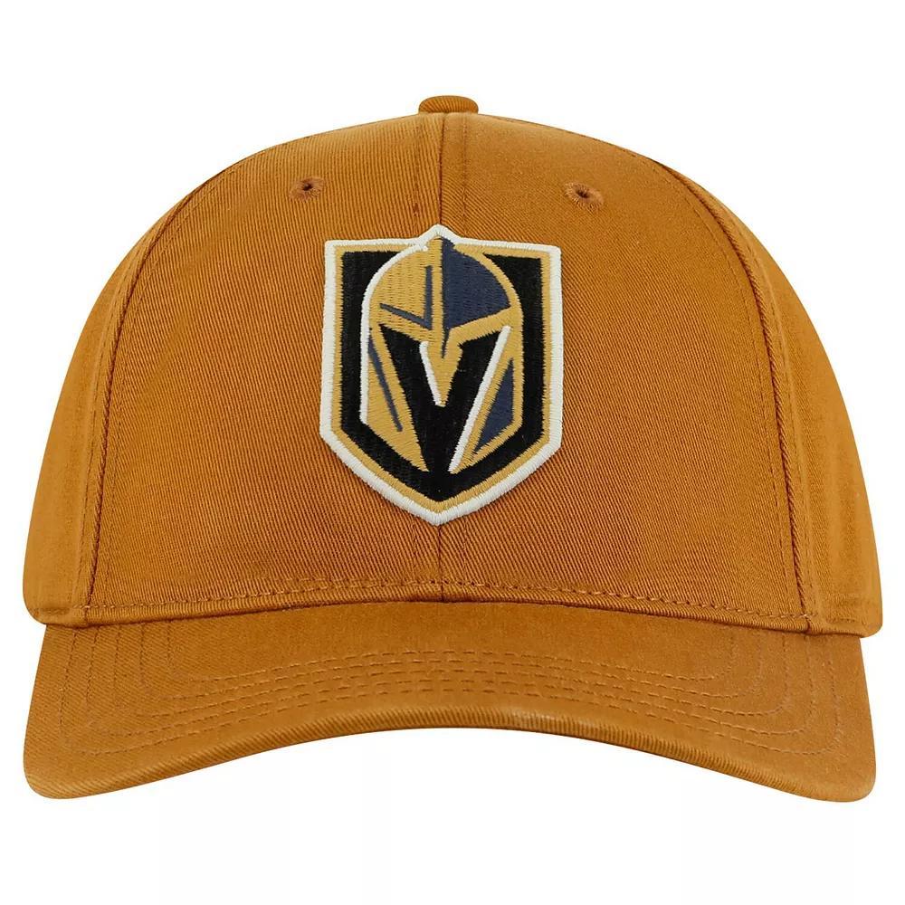 Men's American Needle  Tan Vegas Golden Knights Hepcat Washed Twill Adjustable Hat, Lvk Team Product Image