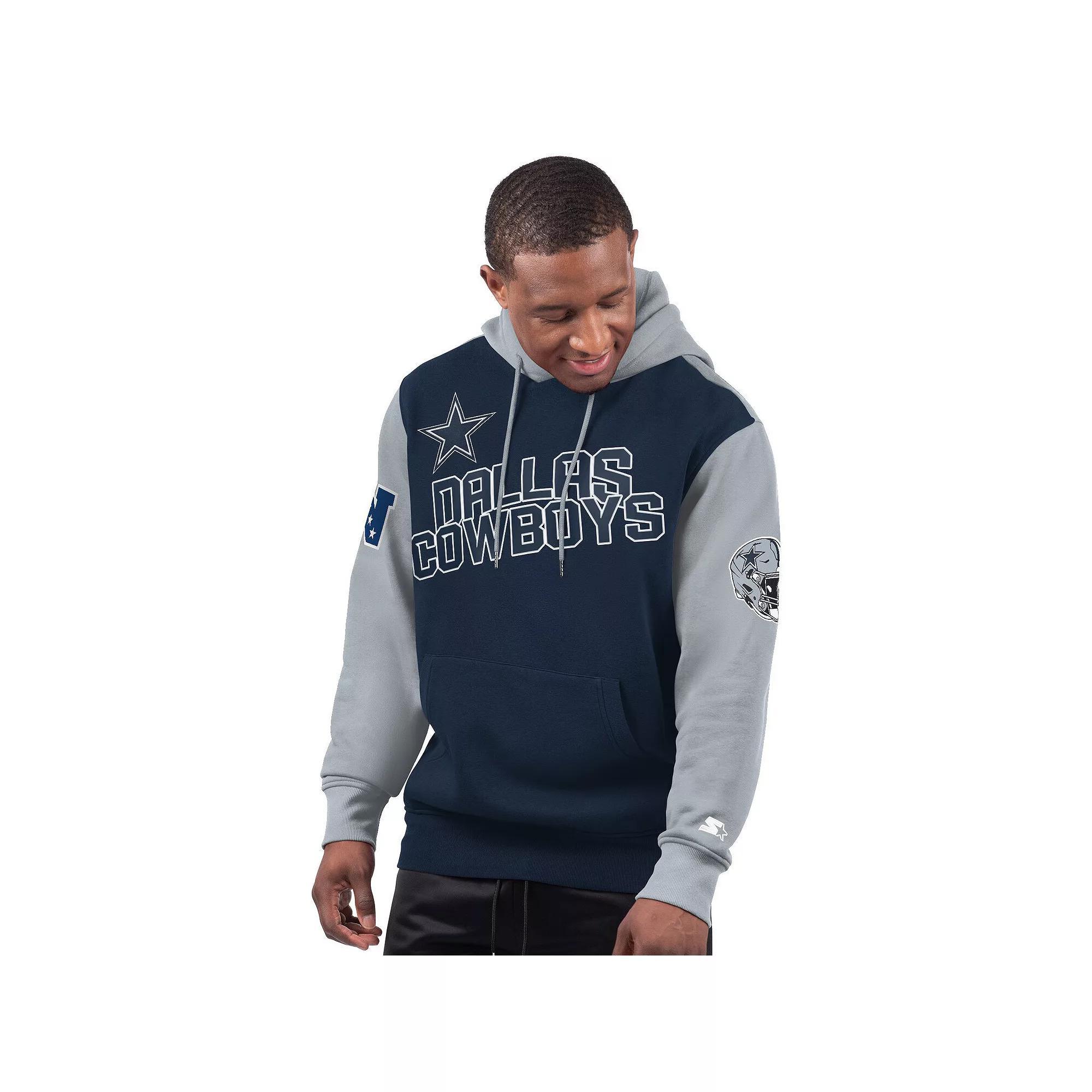 Mens G-III Sports by Carl Banks Dallas Cowboys Extreme Pullover Hoodie Blue Product Image