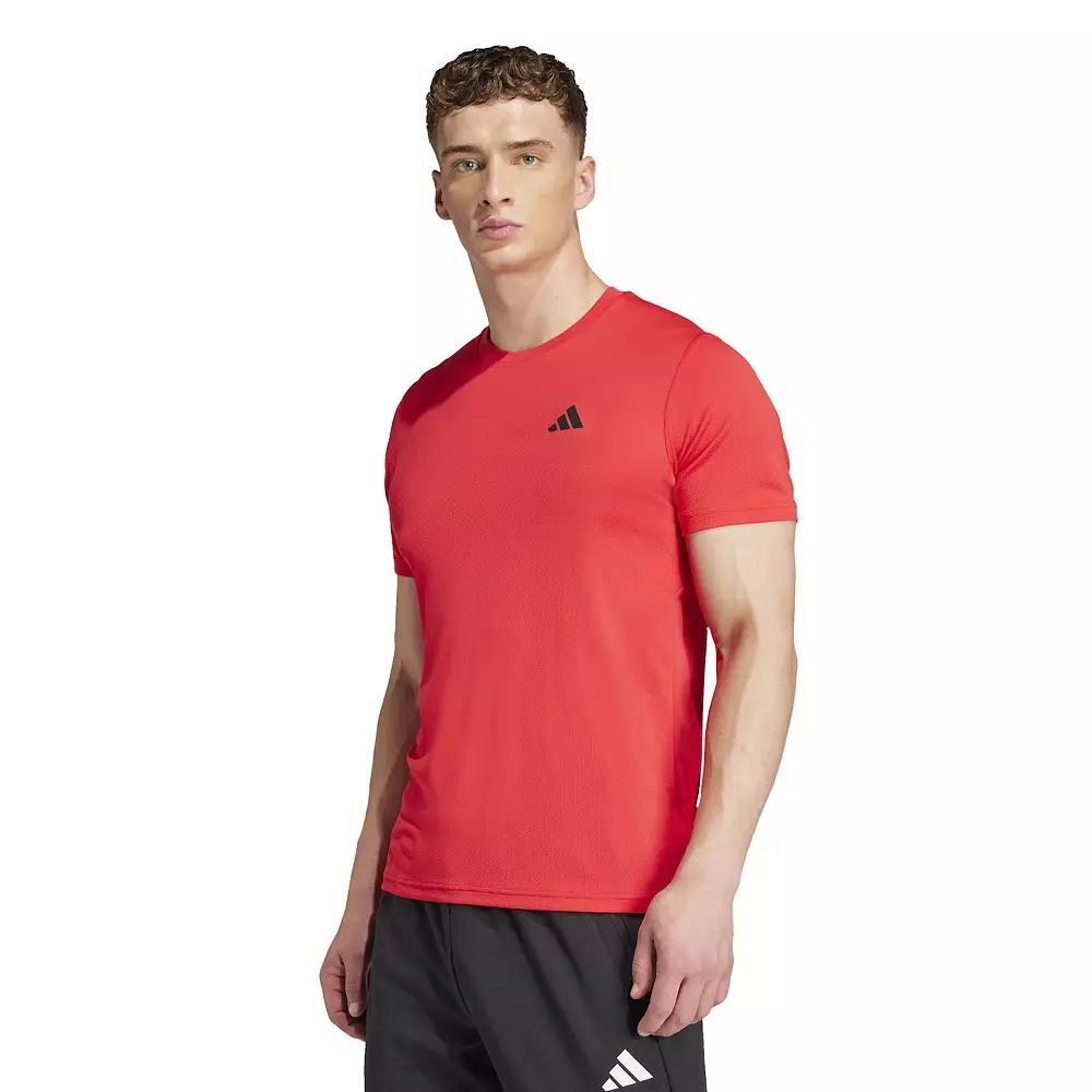 Men's adidas Essentials AEROREADY Training T-Shirt, Size: XL, Lucid Red Product Image