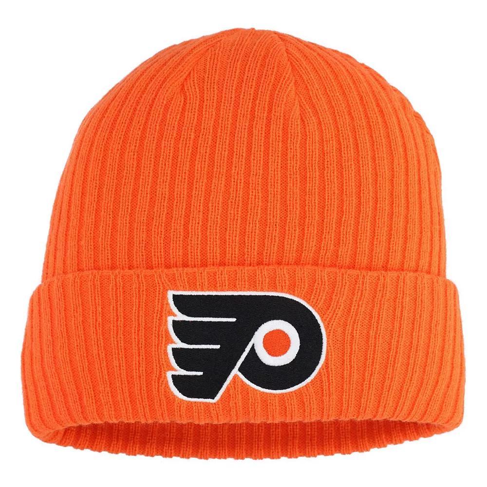 Men's Fanatics  Orange Philadelphia Flyers Logo Cuffed Knit Hat, Fly Orange Product Image