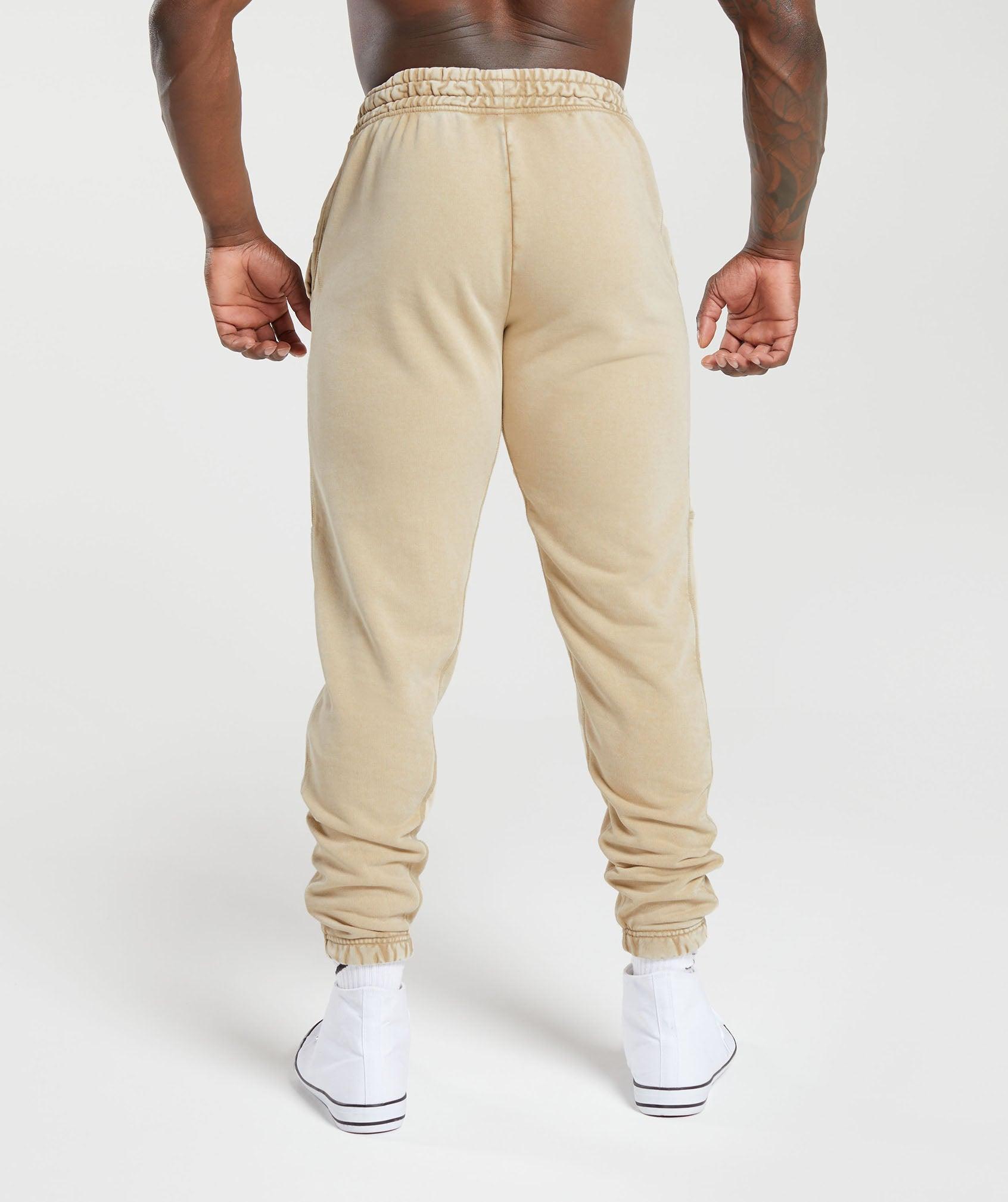 Gymshark Heritage Joggers - Desert Beige Male Product Image