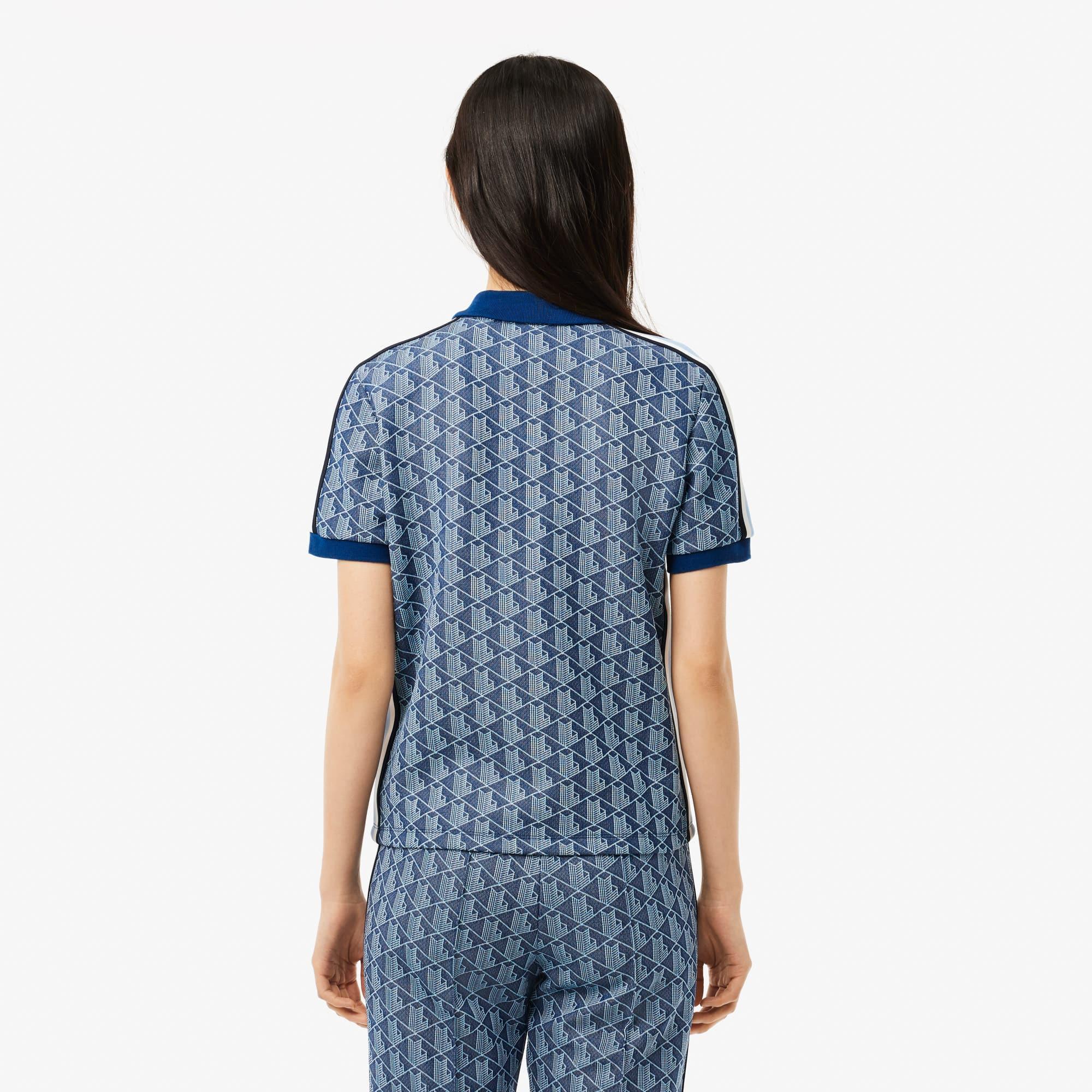 Women's Slim Fit Monogram Polo Product Image
