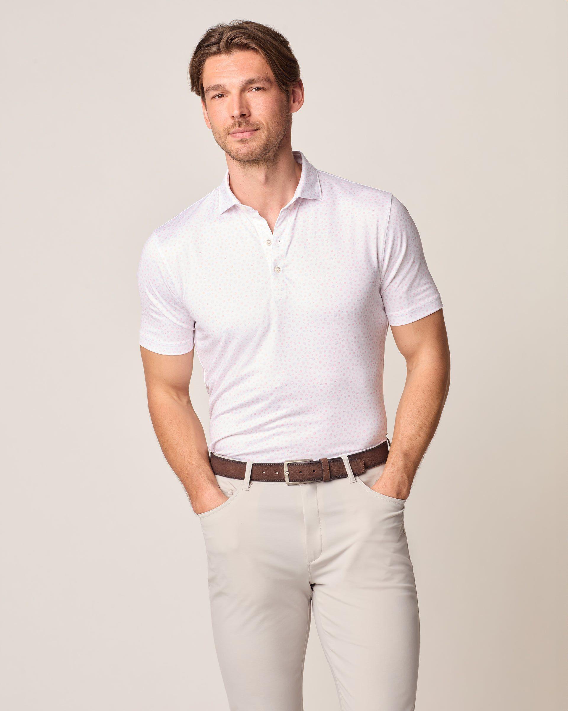 Performance Jersey Jr. Polo - Sparkler Print Boys Product Image