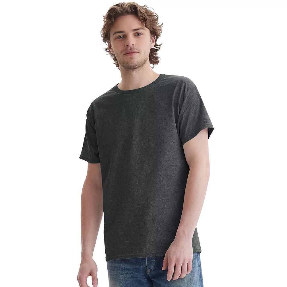 Men's Hanes® Essentials 4-Pack Cotton T-Shirt, Size: XL, Orange Product Image