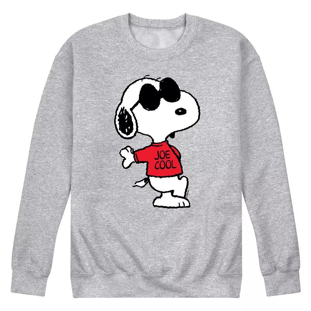 Mens Peanuts Snoopy Joe Cool Graphic Sweatshirt Product Image