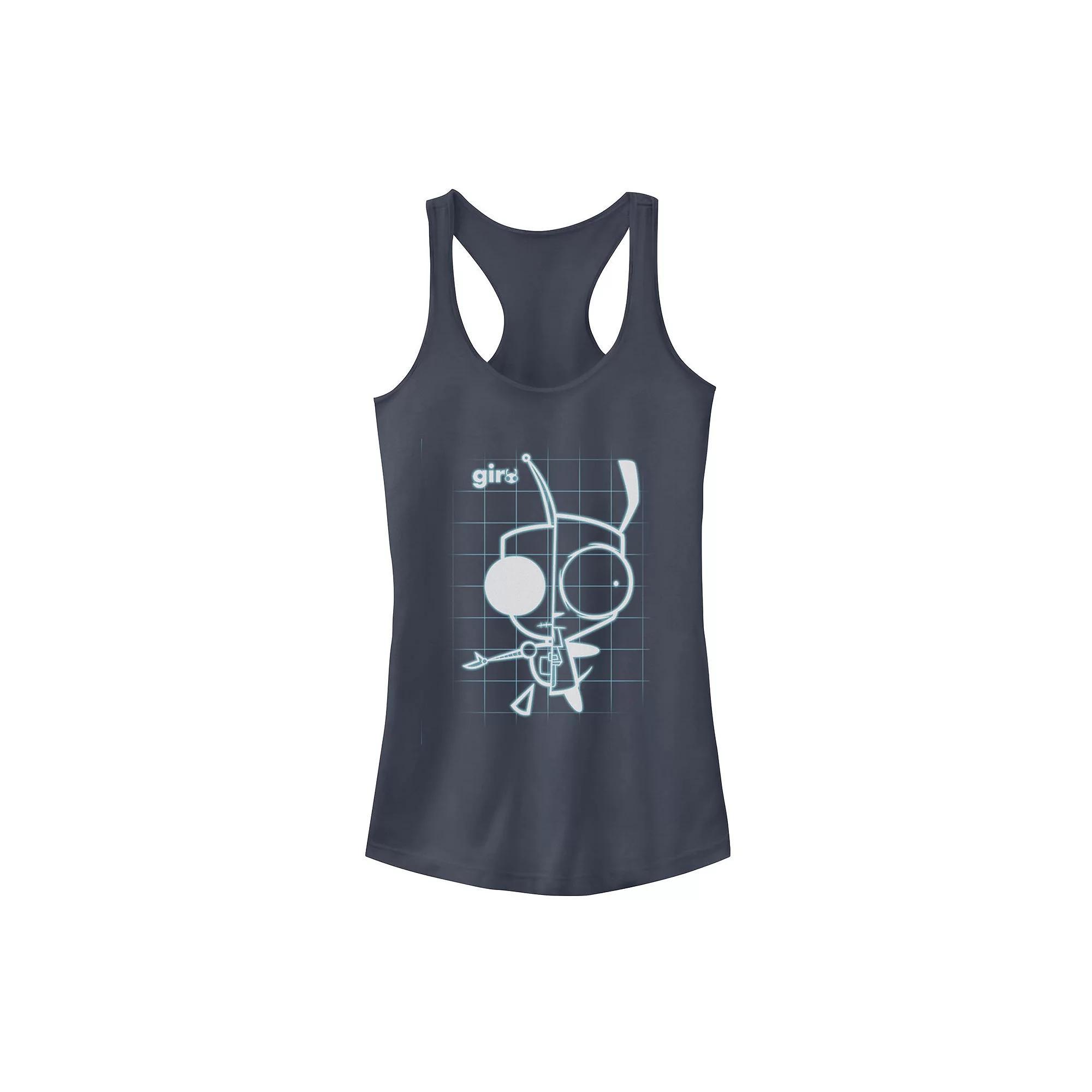 Disney / Pixar's Toy Story Buzz Lightyear & Woody Juniors' Buds Graphic Tank Top, Girl's, Size: Small, Black Product Image