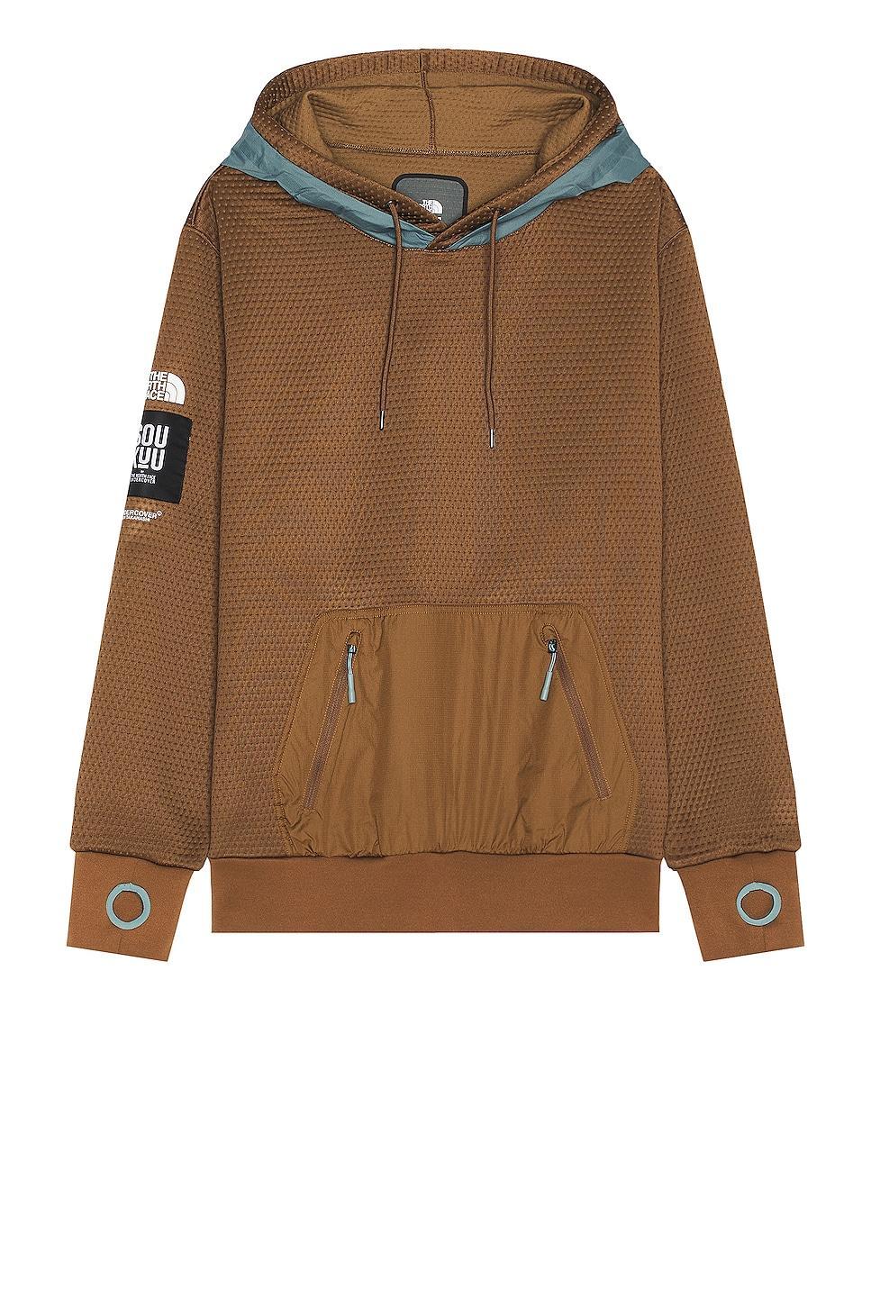 The North Face X Project U Dotknit Double Hoodie in Black Product Image