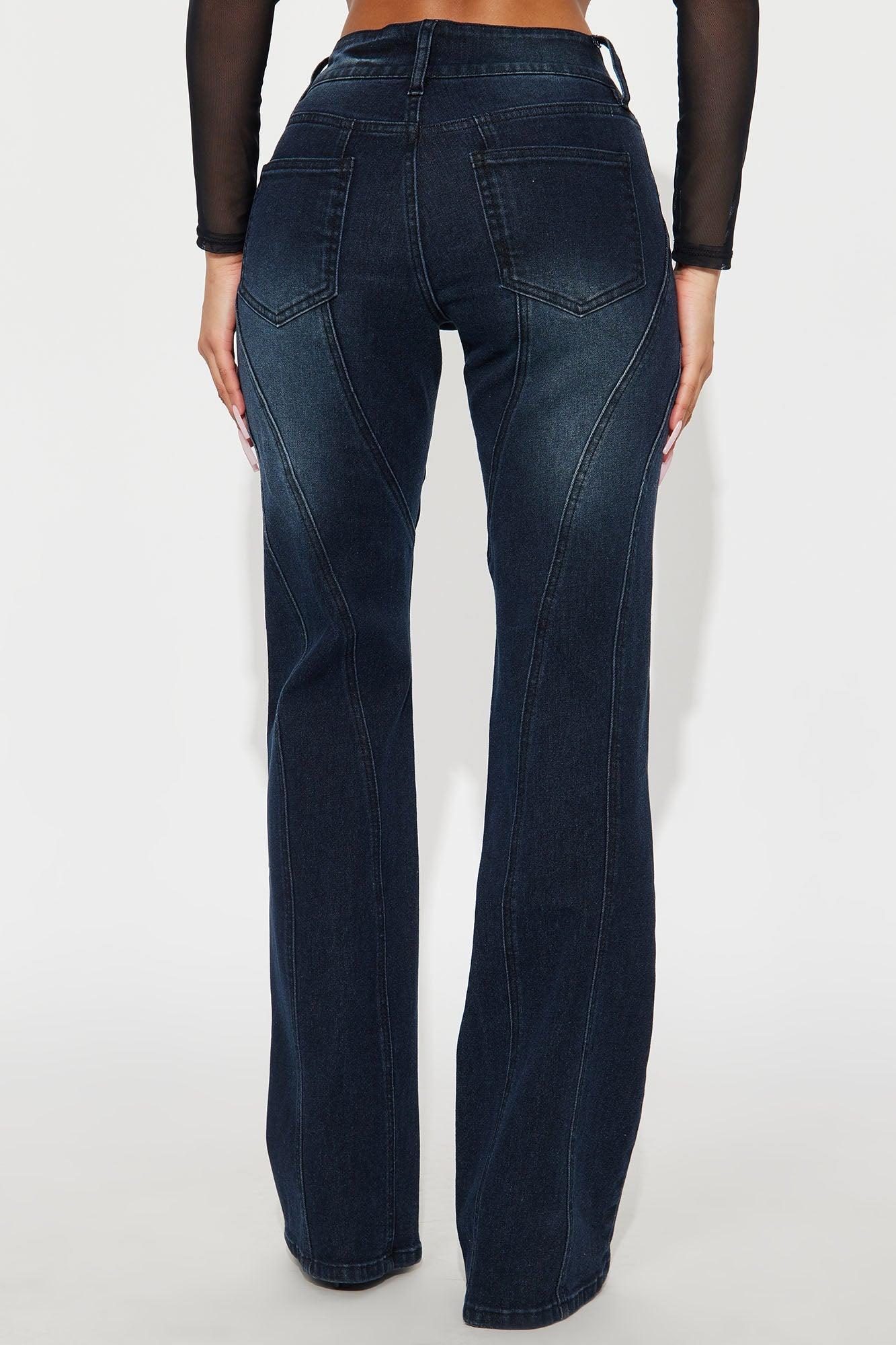 For The Ride Bootcut Jeans - Dark Denim Product Image