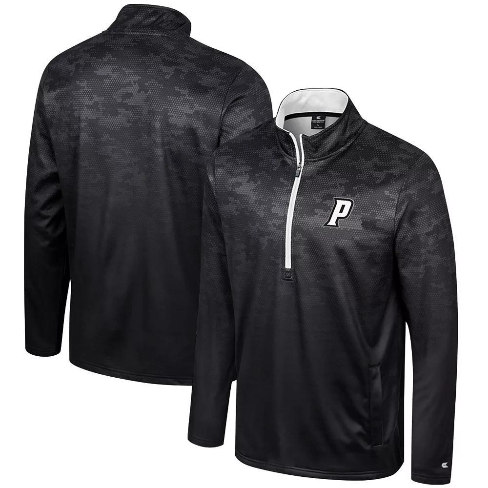 Men's Colosseum  Black Providence Friars The Machine Half-Zip Jacket, Size: XL, Prv Black Product Image