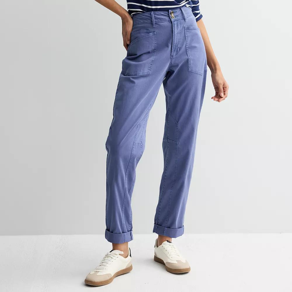 Women's Sonoma Goods For Life® Utility Fashion Pants, Size: 12, Carey Green Product Image