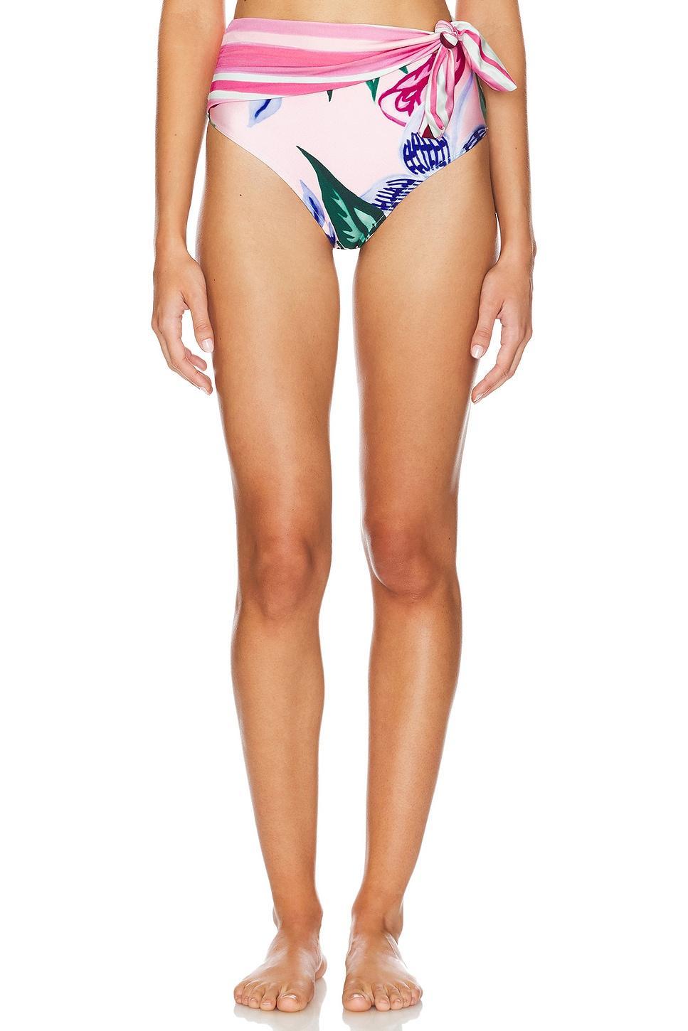 Nova Flora High Waist Bikini Bottom PatBO Product Image