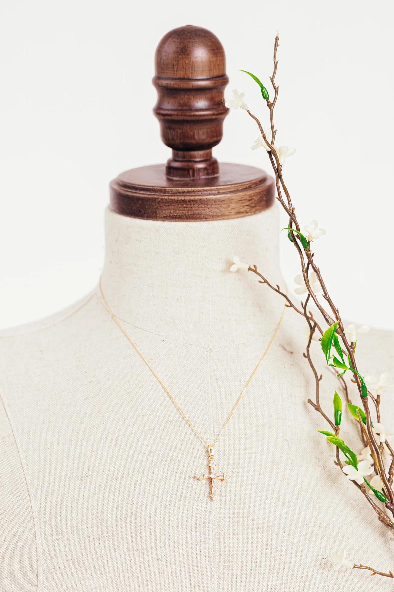 Saint Cross Necklace Product Image