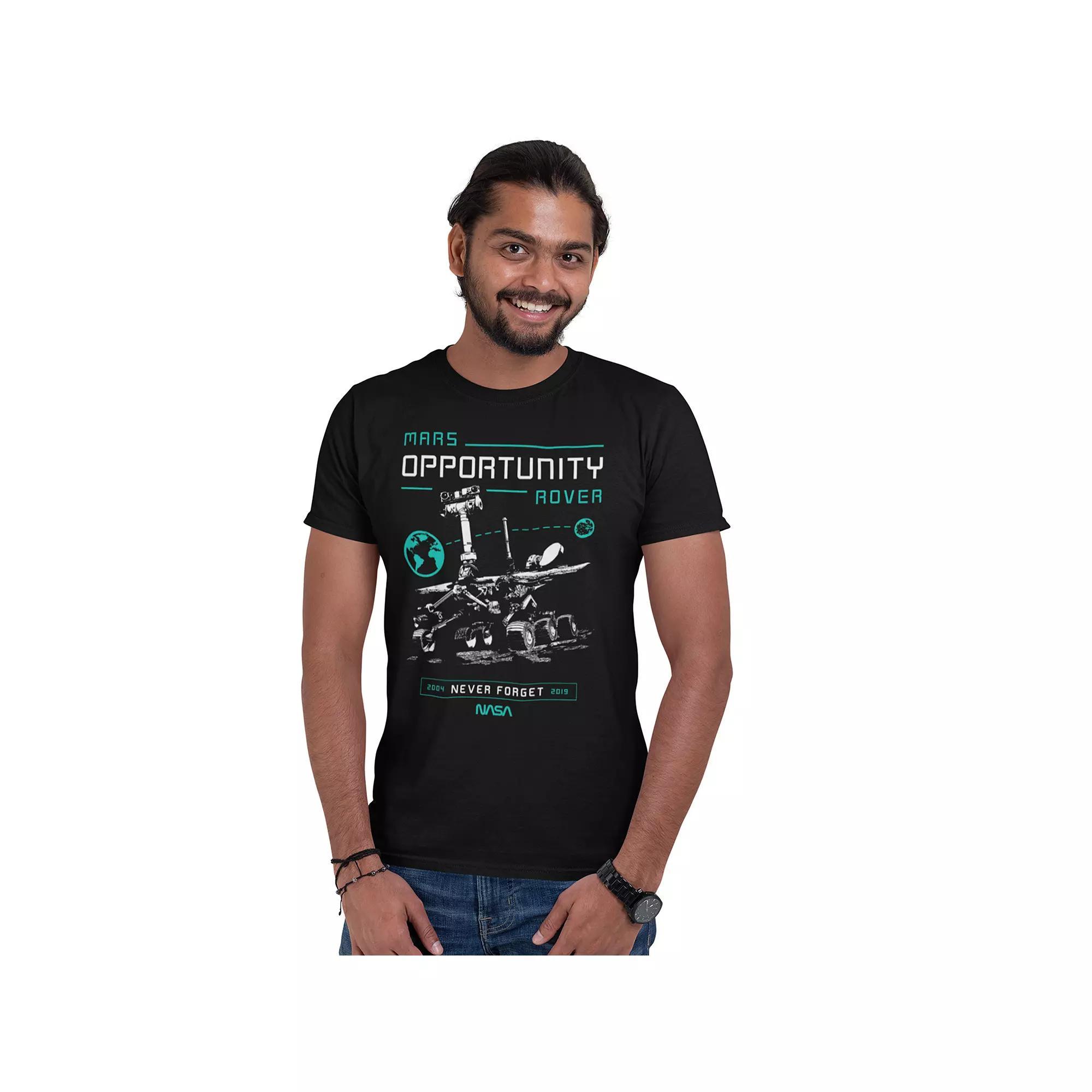 Men's NASA Mars Opportunity Rover Tee, Size: XL, Black Product Image