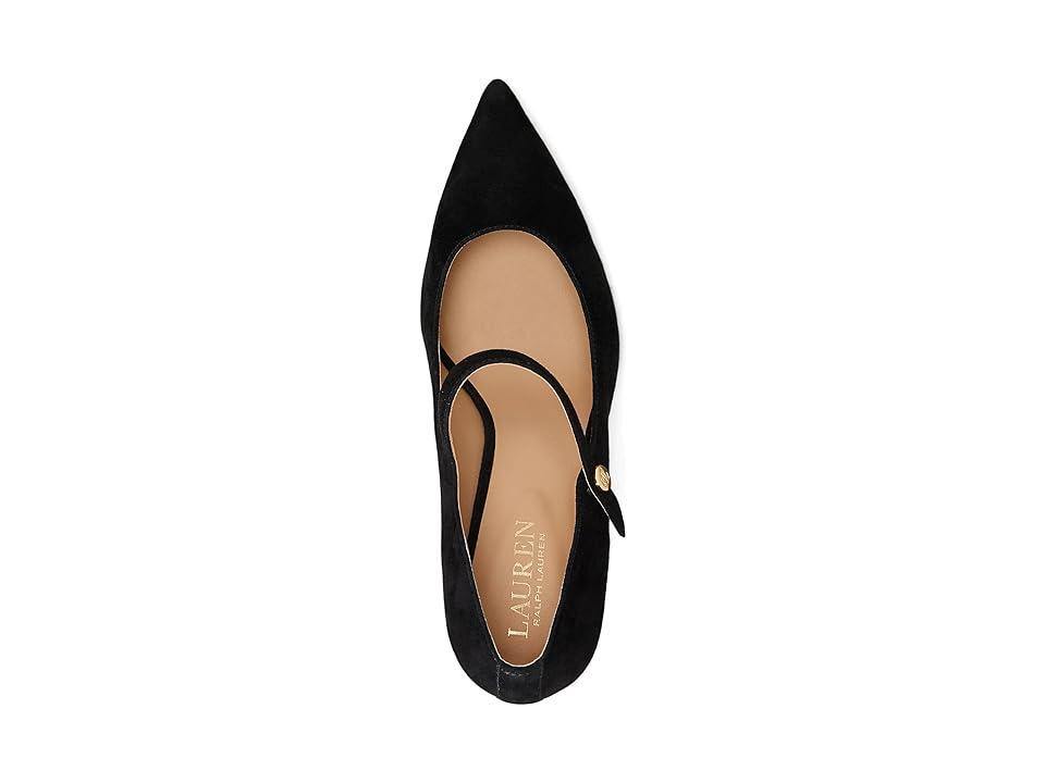Lauren Ralph Lauren Lanette Suede Mary Jane Pumps Product Image