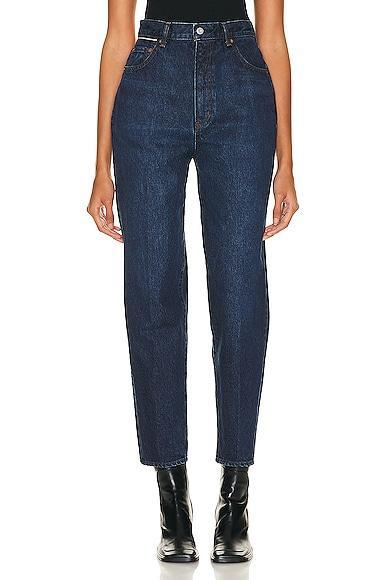 Moussy Vintage Toolville Carrot Pant in Dark Blue - Blue. Size 30 (also in ). Product Image