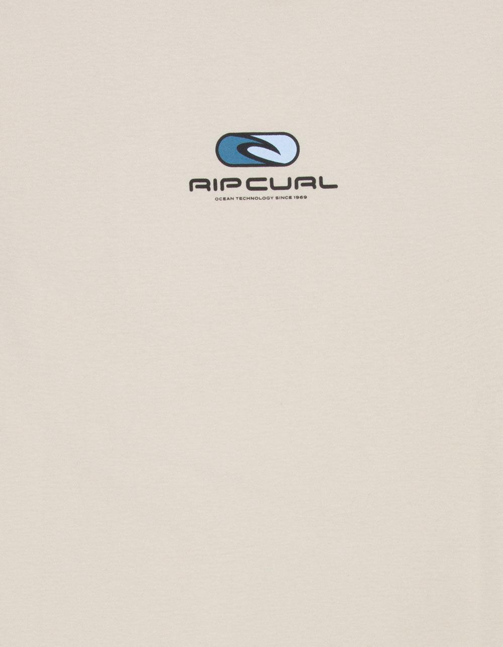 RIP CURL Pill Icon Mens Tee - OFF WHITE Product Image