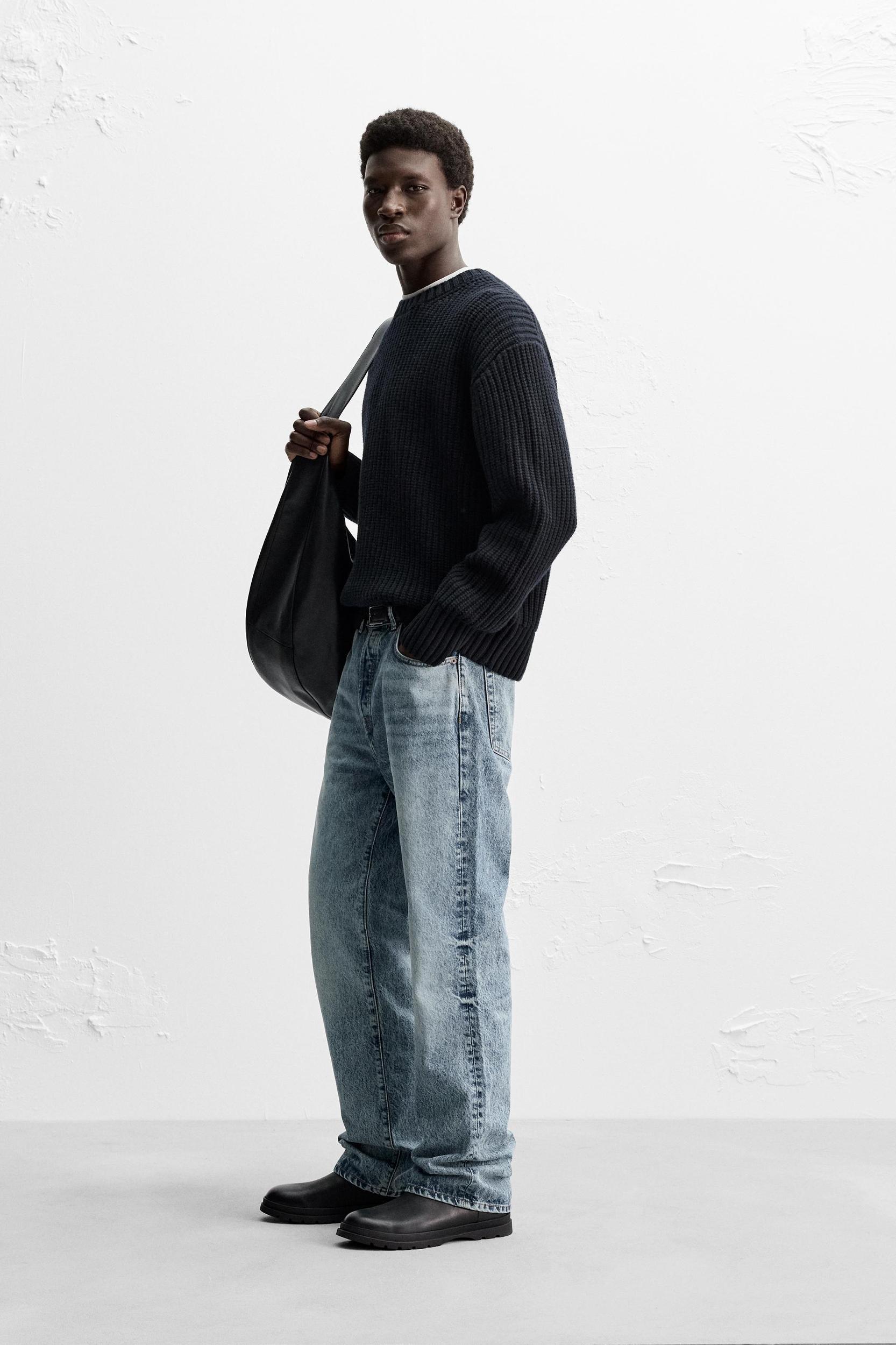 STRAIGHT LEG ANKLE FIT JEANS Product Image