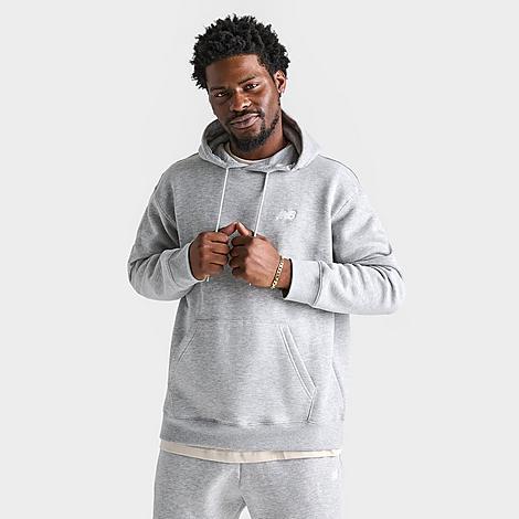 New Balance Men's Sport Essentials Fleece Hoodie in Black/Black Size Large Cotton/Polyester/Fleece Product Image