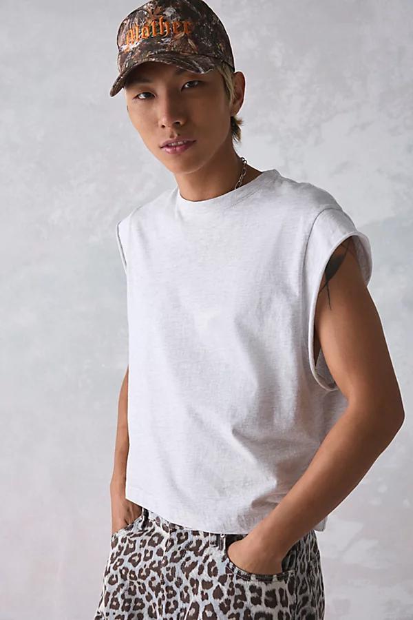 BDG Grayson Solid Cutoff Muscle Tee Mens at Urban Outfitters Product Image