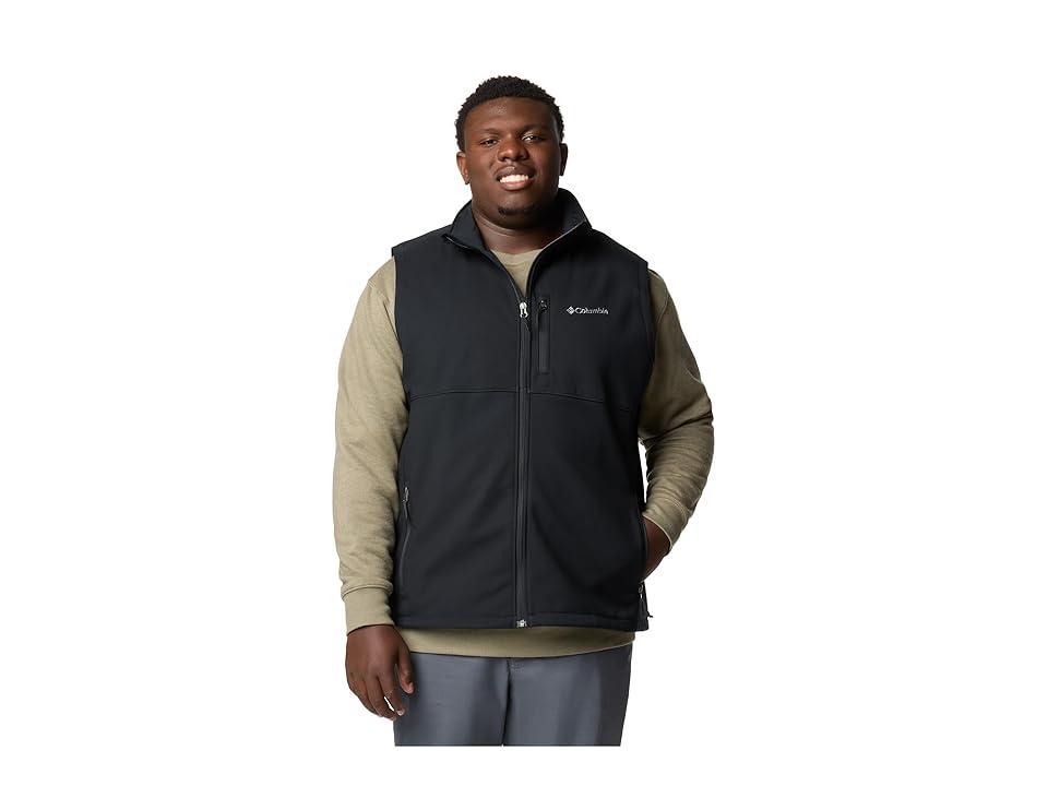 Big & Tall Columbia Ascender II Softshell Vest, Men's, Size: XL Tall, Black Product Image