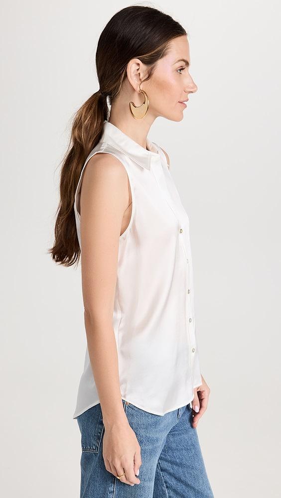 L'AGENCE Emmy Sleeveless Blouse | Shopbop Product Image