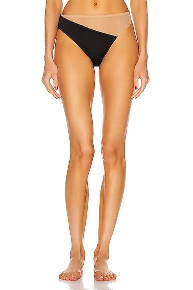 Norma Kamali Snake Mesh Swim Bottom Product Image