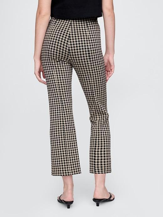 High Rise Ponte Crop Kick Pants Product Image