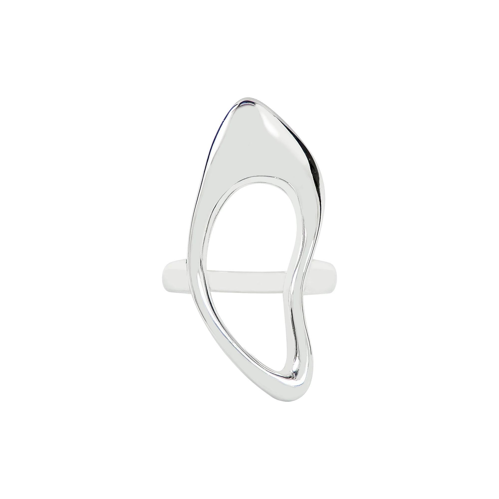SIRI USA by TJM Sterling Silver Less Is More Abstract Engagement Ring, Womens Product Image